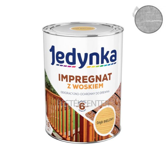 Jedynka Szary vékonylazúr - szürke - 0,9 l