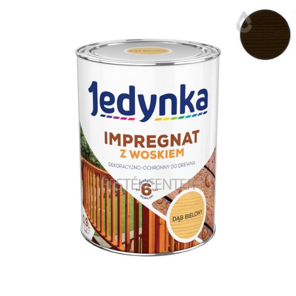 Jedynka Heban vékonylazúr - ébenfa - 0,9 l