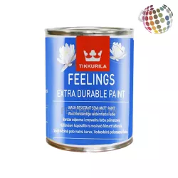   Tikkurila Feelings Interior Extra Durable A - különleges beltéri falfesték - 0,9 l