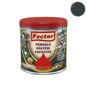 Factor Pergola kültéri fafesték - antracit - 1 l