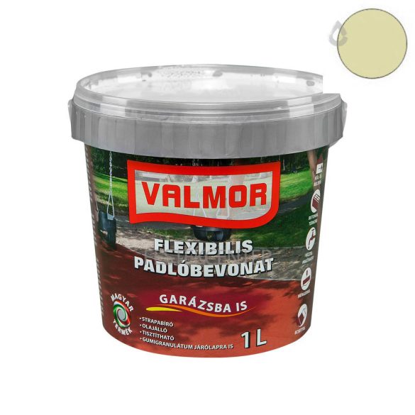 Valmor flexibilis padlóbevonat - krém - 1 l