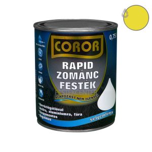 Coror Rapid Zománcfesték - cinksárga - 0,75 l