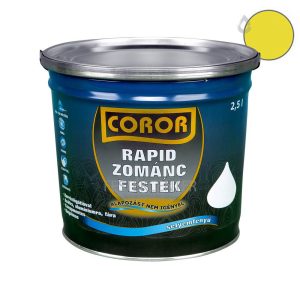 Coror Rapid Zománcfesték - cinksárga - 2,5 l