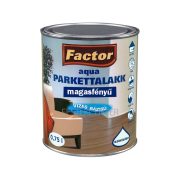   Factor Aqua vizes bázisú magasfényű parkettalakk - 0,75 l