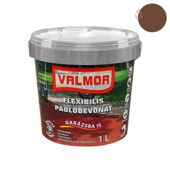 Valmor flexibilis padlóbevonat - barna - 1 l