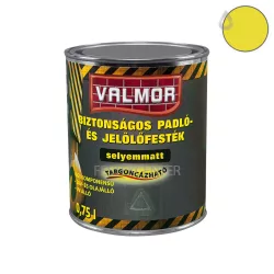   Valmor biztonságos padló- és jelölőfesték - sárga 0,75 l