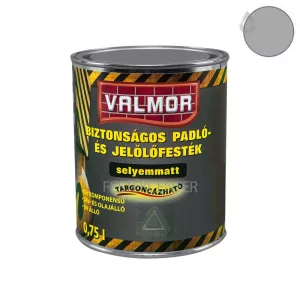 Valmor biztonságos padló- és jelölőfesték - szürke 0,75 l
