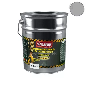 Valmor biztonságos padló- és jelölőfesték - szürke - 5 l