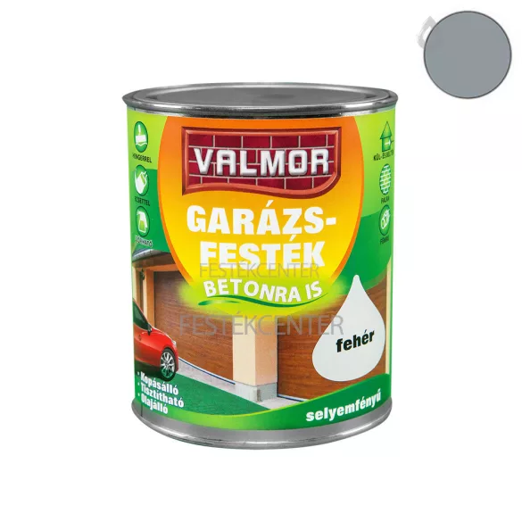 Valmor RAL7001 garázsfesték - ezüstszürke - 0,75 l