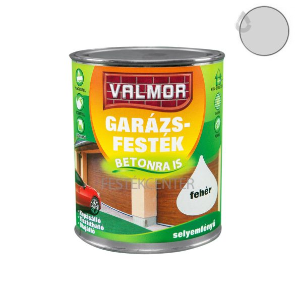 Valmor RAL7001 garázsfesték - ezüstszürke - 0,75 l