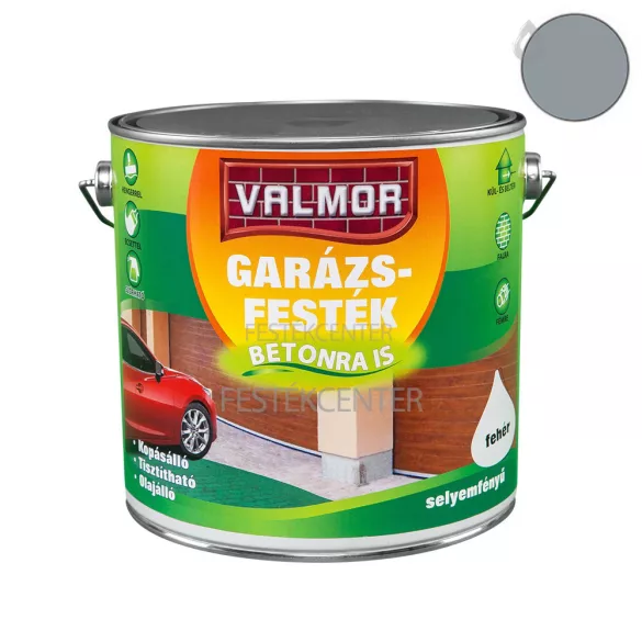Valmor RAL7001 garázsfesték - ezüstszürke - 2,5 l