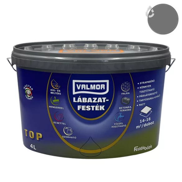Valmor lábazatfesték - bazaltszürke - 4 l