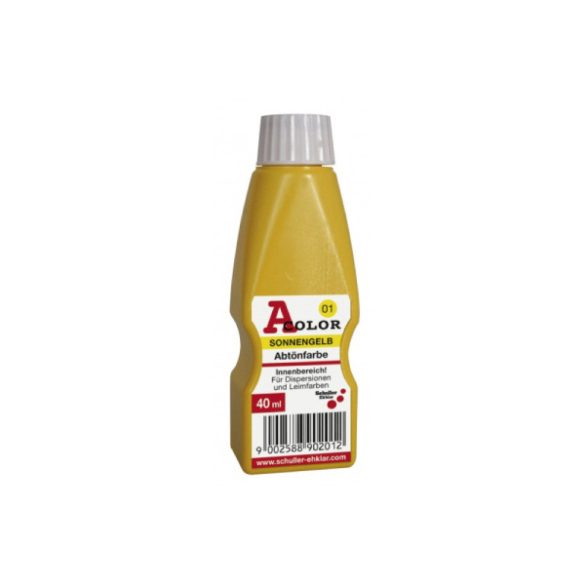 Schuller A Color Yellow 01 beltéri színező - sárga - 40 ml