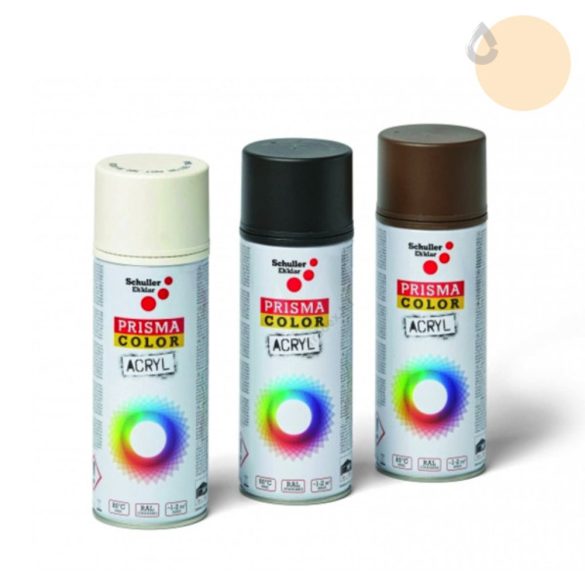 Schuller Prisma Color RAL9001 festékspray - krém - 400 ml
