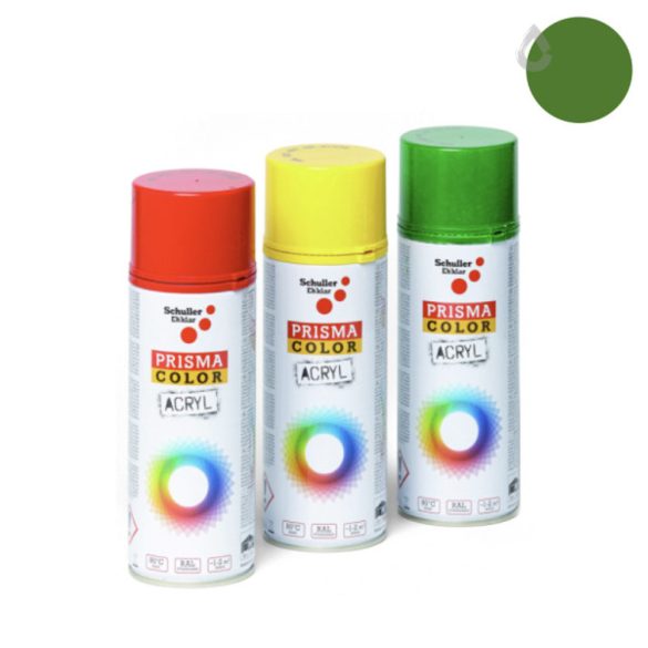 Schuller Prisma Color RAL6002 festékspray - lombzöld - 400 ml