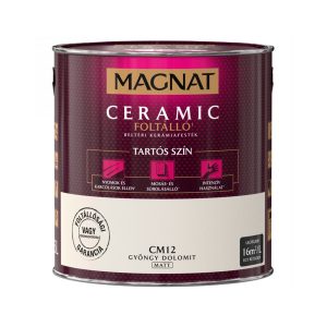 Magnat Ceramic - CM12 foltálló beltéri kerámiafesték - gyöngy dolomit - 2,5 l