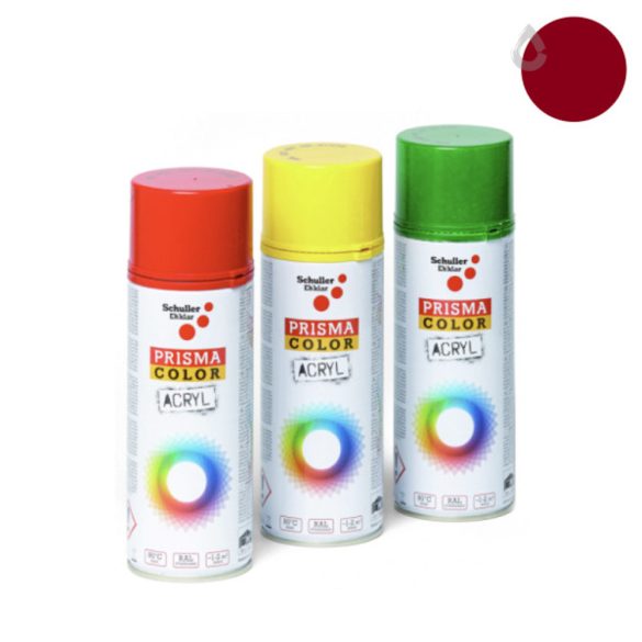 Schuller Prisma Color RAL3003 festékspray - rubinvörös - 400 ml