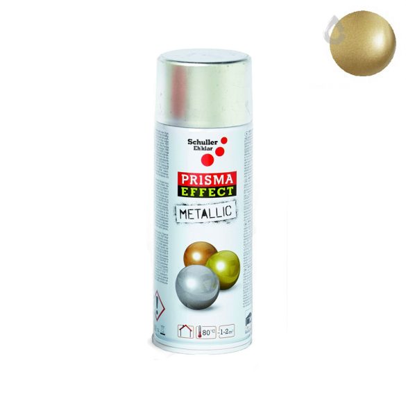Schuller Prisma Effect Metallic Pro festékspray - arany - 400 ml