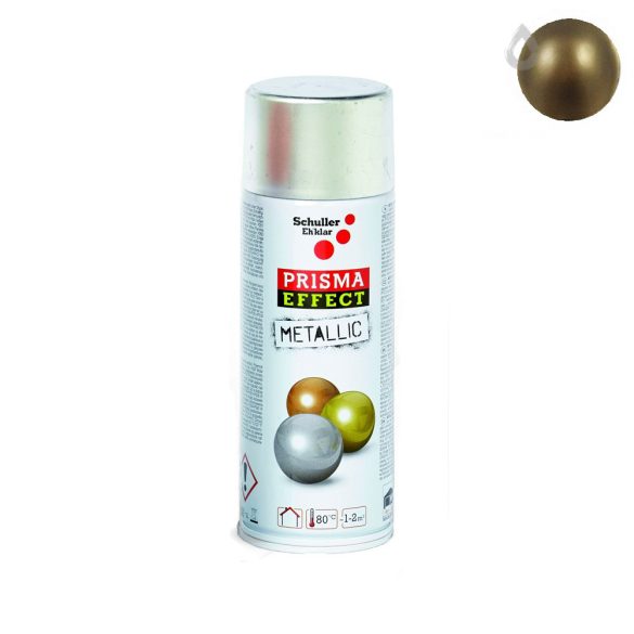 Schuller Prisma Effect Metallic Pro festékspray - bronz-arany - 400 ml