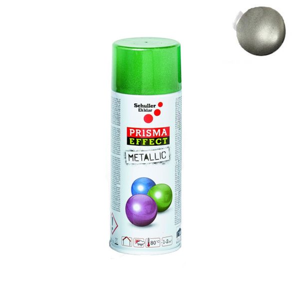 Schuller Prisma Effect Metallic festékspray - szürke - 400 ml