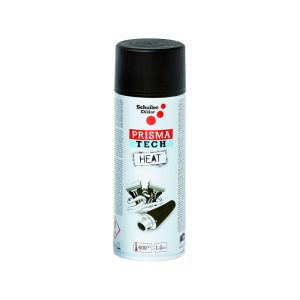 Schuller Prisma Tech Heat hőálló festékspray - fekete - 400 ml