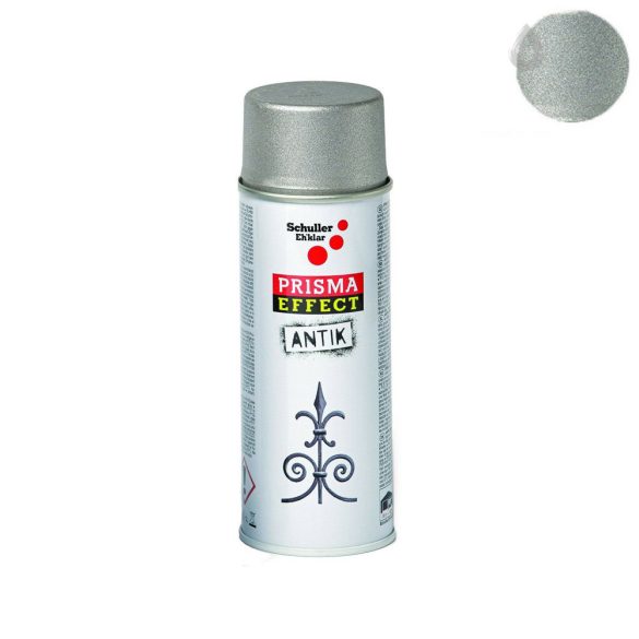 Schuller Prisma Effect Antik festékspray - ezüstszürke - 400 ml
