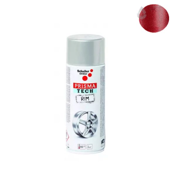 Schuller Prisma Tech Rim felni spray - mélybordó - 400 ml