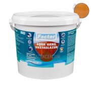   Factor aqua selyemfényű akril vastaglazúr - aranytölgy - 20 l