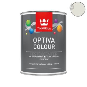 Tikkurila Optiva Colour - beltéri diszperziós falfesték - H497 - Kaolin - 0,9 l