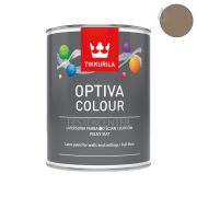   Tikkurila Optiva Colour - beltéri diszperziós falfesték - N484 - Shiitake - 0,9 l