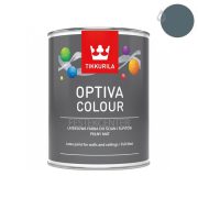  Tikkurila Optiva Colour - beltéri diszperziós falfesték - S491 - Petrol - 0,9 l