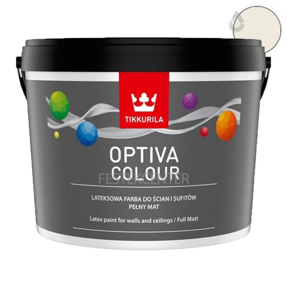 Tikkurila Optiva Colour AP - beltéri diszperziós falfesték - F457 - Brie - 2,7 l