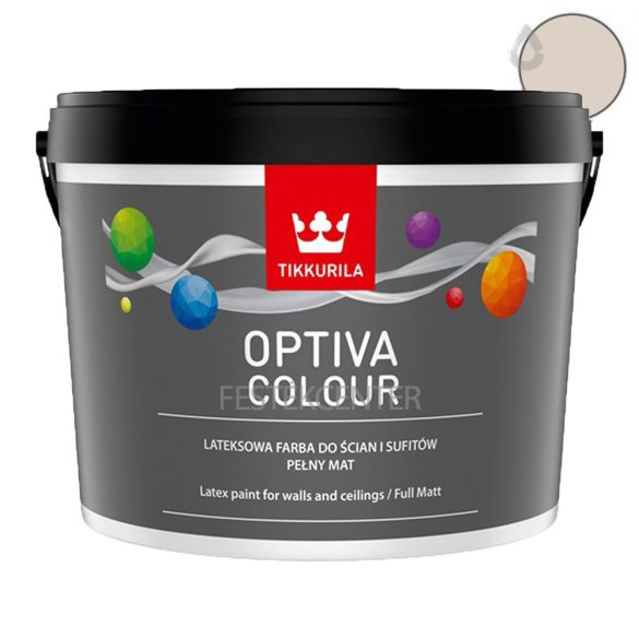 Tikkurila Optiva Colour - beltéri diszperziós falfesték - H484 - Mulberry  - 2,7 l