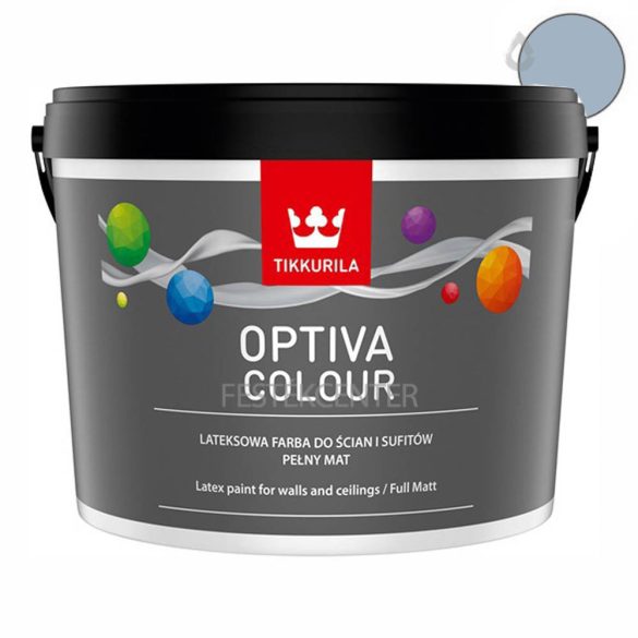 Tikkurila Optiva Colour - beltéri diszperziós falfesték - J490 - Rain - 2,7 l
