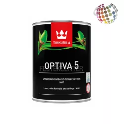   Tikkurila Optiva Matt (5) A - beltéri latex falfesték - fehér - 0,9 l