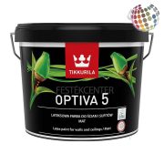   Tikkurila Optiva Matt (5) A - beltéri latex falfesték - fehér - 9 l