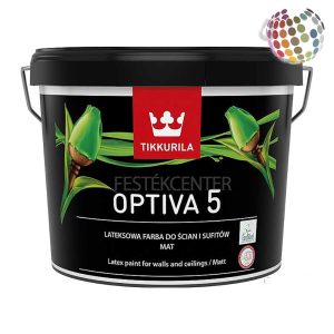 Tikkurila Optiva Matt (5) A - beltéri latex falfesték - fehér - 9 l