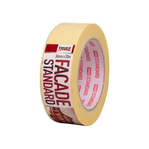 Beorol Facade Standard krepp szalag ajtó és ablak védelmére - 36 mm x 50 m