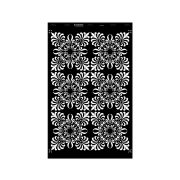 Stencil - 550 × 886 mm - Kaleidoszkóp 01 - XL