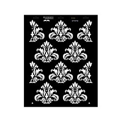 Stencil - 440 × 550 mm - Barokk 03 - L
