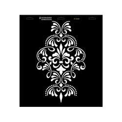 Stencil - 396 × 440 mm - Barokk 05 - M