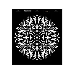 Stencil - 396 × 440 mm - Mandala 03 - M