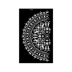 Stencil - 550 × 886 mm - Mandala 03 - XL
