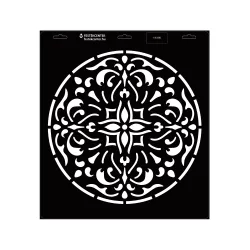 Stencil - 396 × 440 mm - Mandala 04 - M