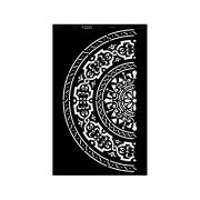 Stencil - 550 × 886 mm - Mandala 02 - XL