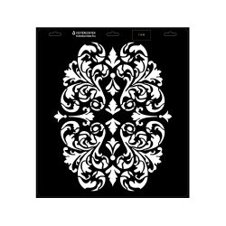 Stencil - 396 × 440 mm - Barokk 04 - M