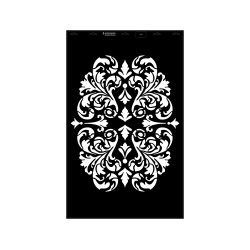 Stencil - 550 × 886 mm - Barokk 04 - XL