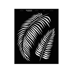 Stencil - 440 × 550 mm - Levél 04 - L