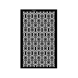 Stencil - 550 × 886 mm - Hatszög 06 - XL