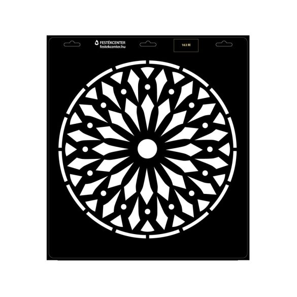 Stencil - 396 × 440 mm - Mandala 05 - M